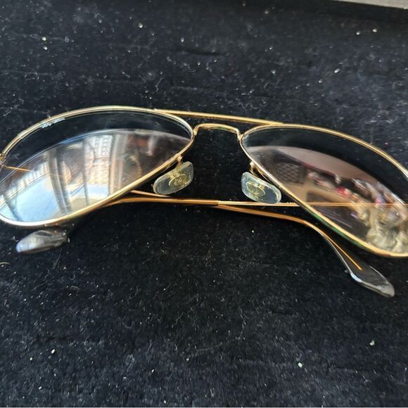 Ray-ban Aviator Gradient Gold Frames Unisex Sunglasses eyewear accessory glasses - Picture 6 of 7